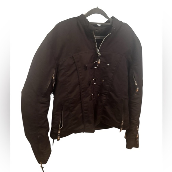 Xelement Women’s Motorcycle Advanced Gear Jacket Coat Zip Out Black SZ 2XL EUC - Picture 6 of 16